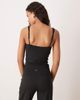 Hollister Gilly Hicks sweatheart tank top with built in bra in black - part of a set - 4