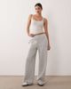 Hollister Gilly Hicks sweatheart tank top with built in bra in cream-White - 2