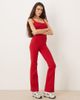 Hollister Gilly Hicks sweatheart tank top with built in bra in red - part of a set - 3