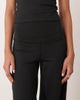 Hollister Gilly Hicks ultra high rise wide leg pants with internal back pocket in black - part of a set - 3