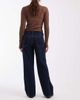 Hollister Hollister adjustable baggy jeans in indigo blue-Navy - 2