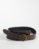 Hollister Hollister asymmetric studded belt in brown - 1