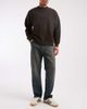 Hollister Hollister baggy 5 pocket jeans in dark bleach wash-Blue - 1