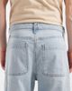 Hollister Hollister baggy 5 pocket jeans in light wash blue - 4