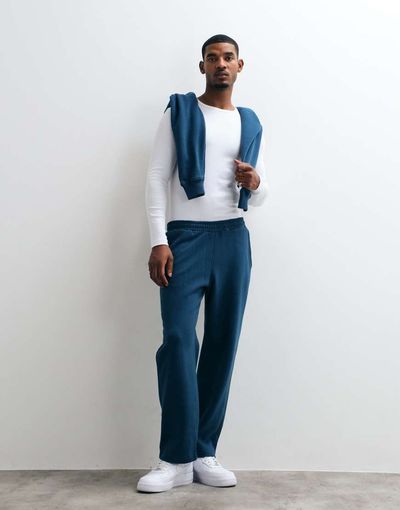 Hollister Hollister baggy low rise sweatpants in navy