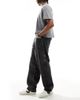 Hollister Hollister baggy skater jeans in washed black - 2