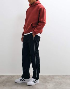 Hollister Hollister baggy track pants in black