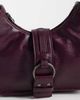 Hollister Hollister belt clasp detail shoulder bag in burgundy-Red - 3
