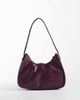 Hollister Hollister belt clasp detail shoulder bag in burgundy-Red - 4