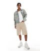 Hollister Hollister boxy fit denim jacket in gray wash - 2