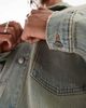 Hollister Hollister boxy fit denim jacket in gray wash - 3