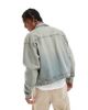 Hollister Hollister boxy fit denim jacket in gray wash - 4