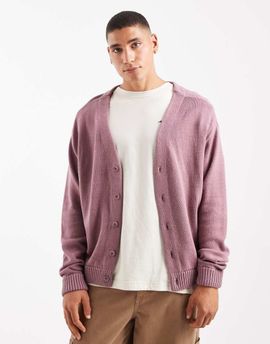 Hollister Hollister boxy fit long sleeve cardigan in pink