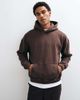 Hollister Hollister boxy pull on hoodie in brown - 1
