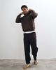 Hollister Hollister boxy pull on hoodie in brown - 3