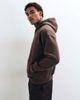 Hollister Hollister boxy pull on hoodie in brown - 4