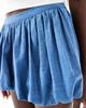 Hollister Hollister bubble mini skirt in blue denim - 2