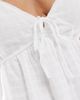Hollister Hollister cami straps tie front babydoll dress in white - 3