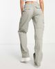 Hollister Hollister cargo baggy pants in khaki-Green - 2