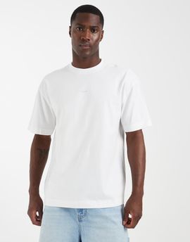 Hollister Hollister chest logo t-shirt in white