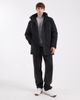 Hollister Hollister cozy lined parka coat in black - 2