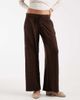 Hollister Hollister cozy wide leg pants in brown polka dots - 3