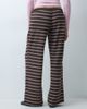 Hollister Hollister cozy wide leg pants in brown stripe - 3