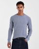 Hollister Hollister crew neck long sleeve thermal top in washed blue - 1