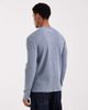 Hollister Hollister crew neck long sleeve thermal top in washed blue - 3