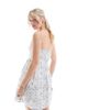 Hollister Hollister crochet bandeau mini dress in multi-Yellow - 3