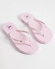 Hollister Hollister flip flops in baby pink - 1