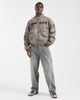 Hollister Hollister full zip hooded skater jacket in camo print-Multi - 2