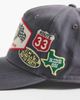 Hollister Hollister graphic trucker hat in black - 2