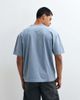 Hollister Hollister heavyweight boxy T-shirt in powder blue - 4