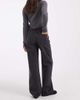 Hollister Hollister high rise baggy jeans in black wash - 2