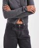 Hollister Hollister high rise baggy jeans in black wash - 3