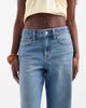 Hollister Hollister high rise baggy jeans in mid blue - 4