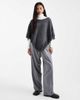 Hollister Hollister knit fringe detail poncho in dark gray - 3