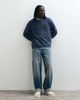Hollister Hollister knitted ribbed crew neck sweater in navy - 3