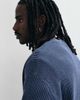 Hollister Hollister knitted ribbed crew neck sweater in navy - 4