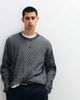 Hollister Hollister knitted ribbed graphic sweater in black - 2