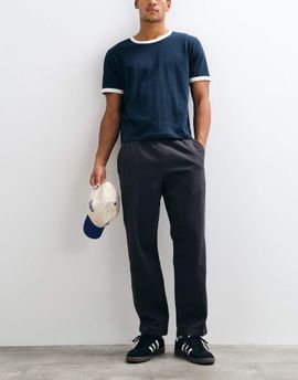 Hollister Hollister loose fit pull on pants in black