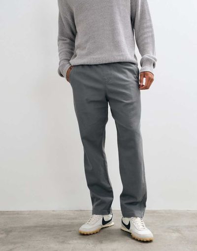 Hollister Hollister loose fit pull on pants in gray