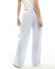 Hollister Hollister low rise baggy pull on pants in blue stripe - 3