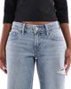 Hollister Hollister low rise curvy super baggy jeans in gray tint wash - 4