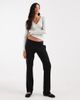 Hollister Hollister low rise slim fit sweatpants in black - 1