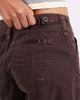 Hollister Hollister low rise wide leg adjustable waist pants in brown - 3