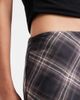 Hollister Hollister mid rise mini skirt in brown check - 2