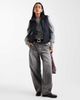 Hollister Hollister nylon puffer vest with bow pattern in black - 2