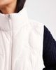 Hollister Hollister nylon puffer vest with bow pattern in pink - 3
